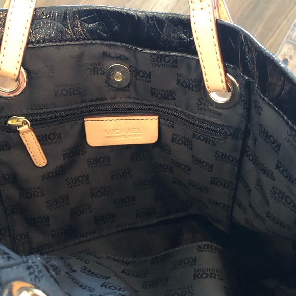 Michael Kors Patent Leather Tote - Picture 3 of 4